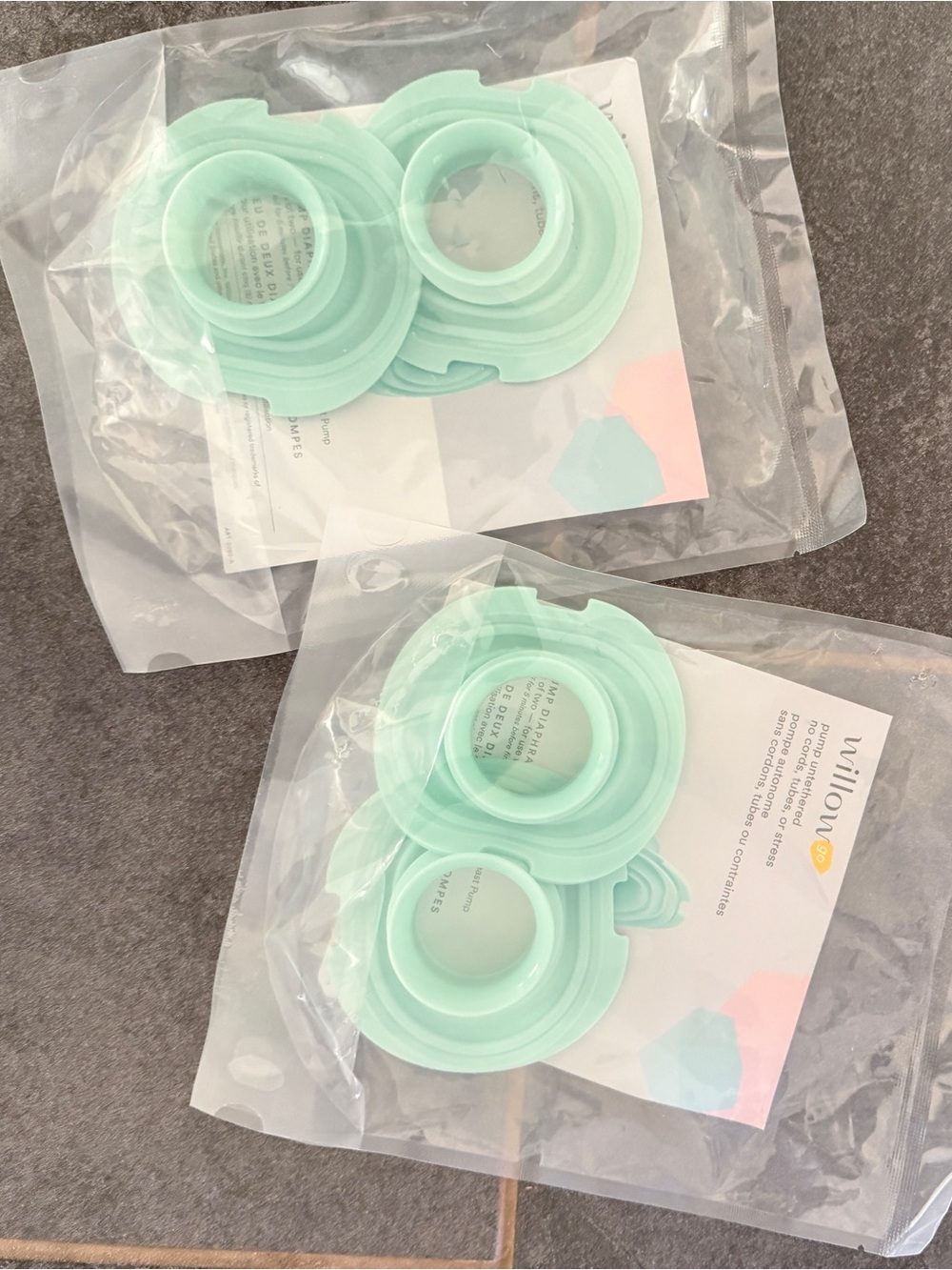 Willow go diaphragms 2 sets